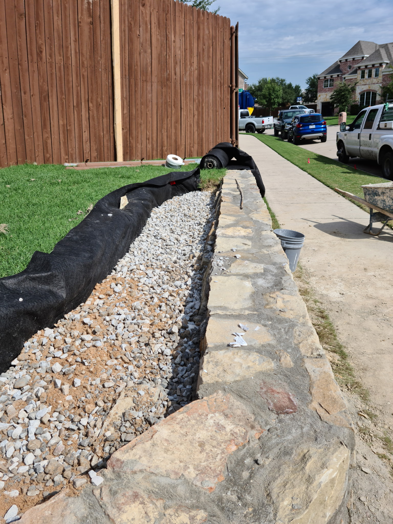 Commercial masonry project